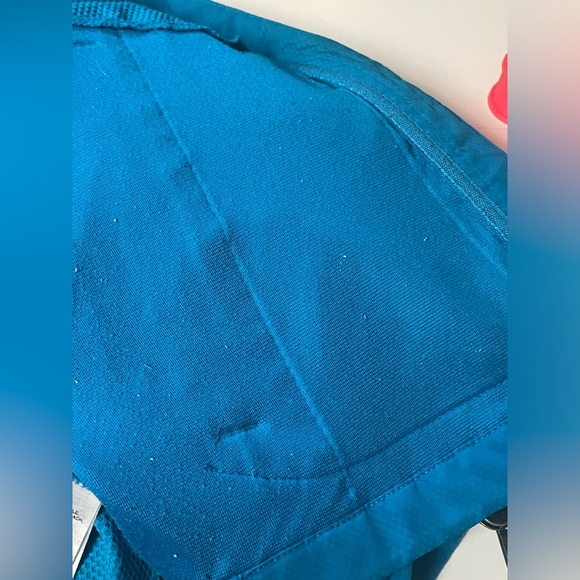 Women’s Columbia Blue Hooded Rain Jacket, XS - Picture 10 of 13